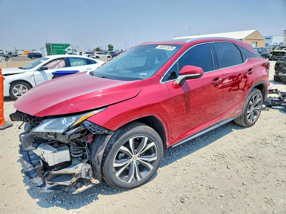 Продаж на аукціоні авто 2017 Lexus Rx 450h, vin: 2T2BGMCAXHC011259, номер лоту: 56351526