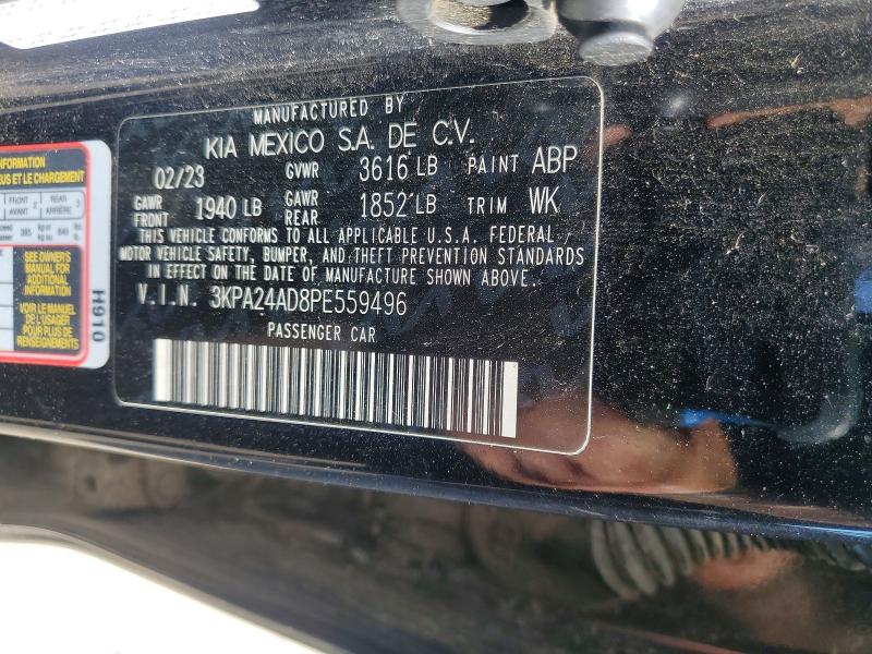 Aukcja sprzedaży 2023 Kia Rio, vin: 3KPA24AD8PE559496, numer aukcji: 62638696