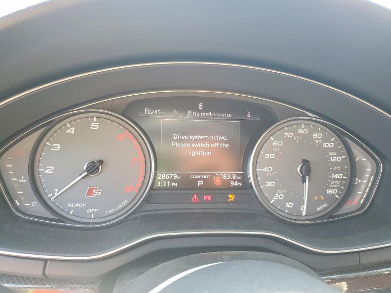 59191446 :رقم المزاد ، WAUA4CF56NA033225 vin ، 2022 Audi S5 مزاد بيع