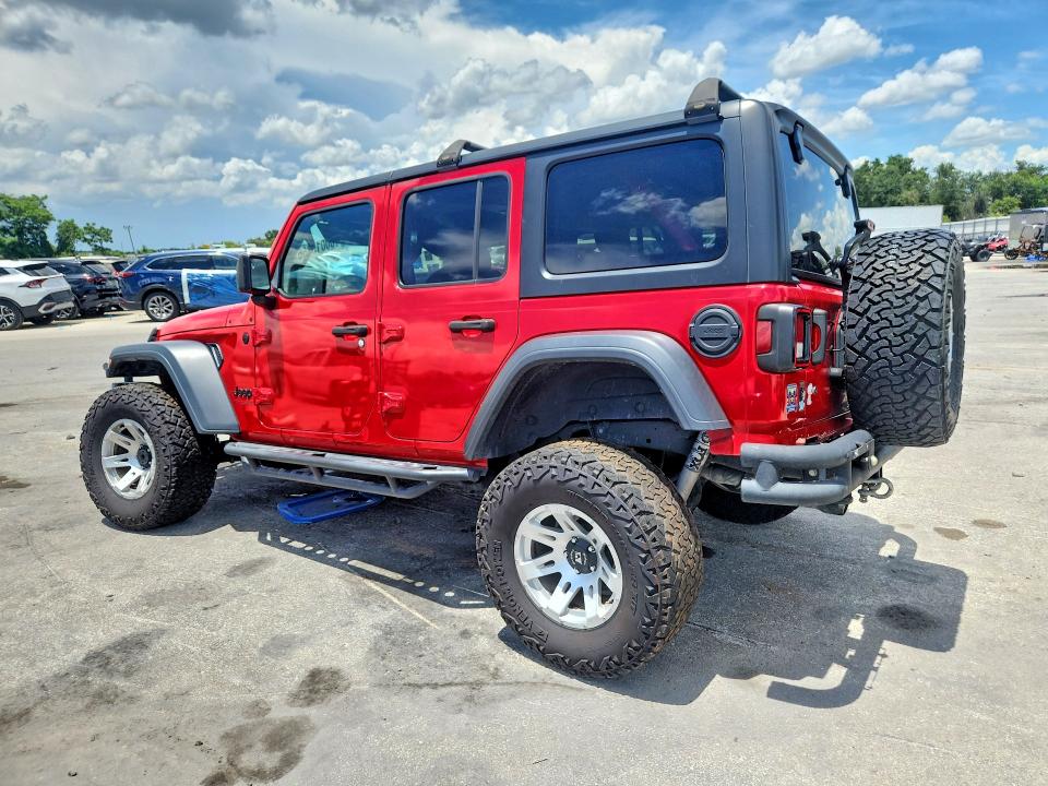 2020 Jeep Wrangler Unlimited მანქანა იყიდება აუქციონზე, vin: 1C4HJXDG1LW185404, აუქციონის ნომერი: 60015856