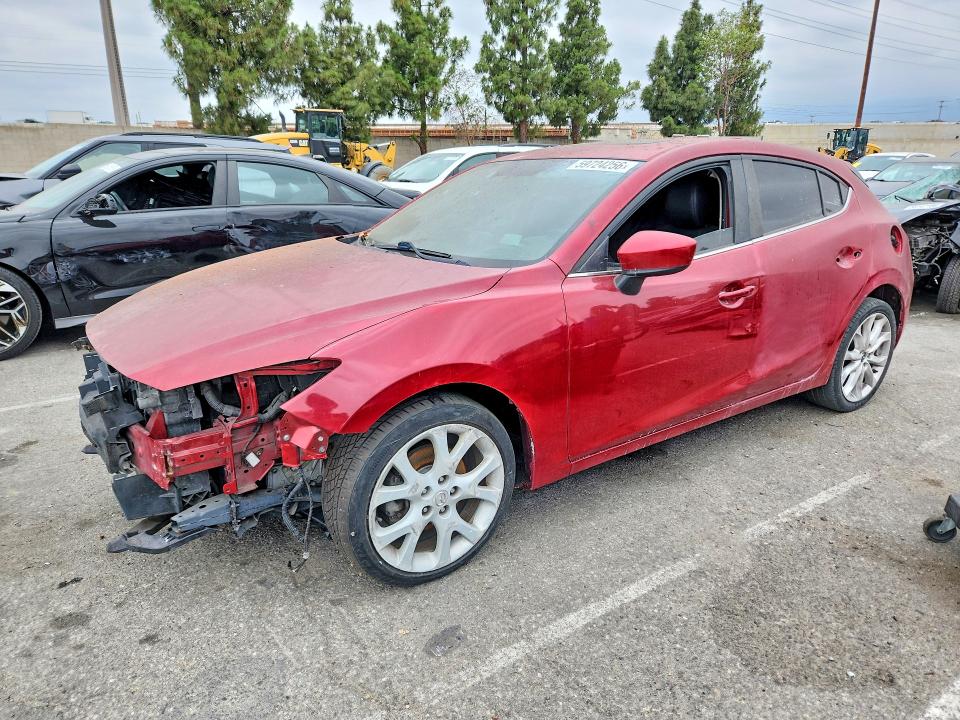 59724256 :رقم المزاد ، JM1BM1L30F1228091 vin ، 2015 Mazda 3 مزاد بيع