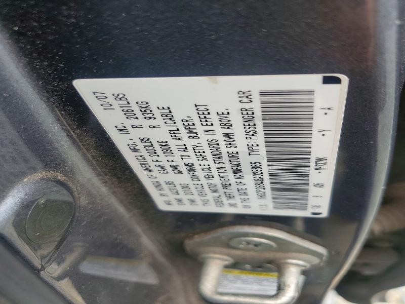 Aukcja sprzedaży 2008 Honda Accord, vin: 1HGCP26848A029865, numer aukcji: 61205046