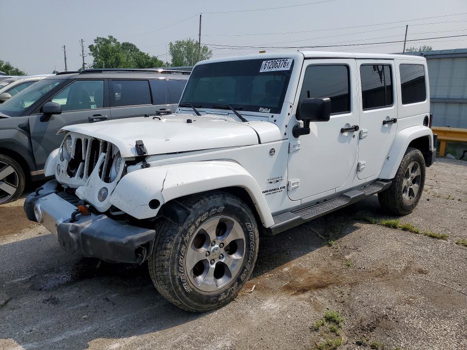 61206376 :رقم المزاد ، 1C4BJWEGXHL524989 vin ، 2017 Jeep Wrangler Unlimited مزاد بيع
