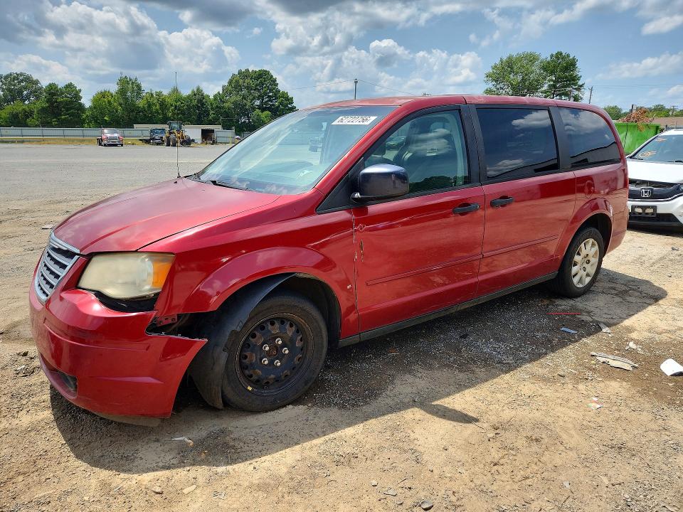2008 Chrysler Town & Country მანქანა იყიდება აუქციონზე, vin: 2A8HR44HX8R799392, აუქციონის ნომერი: 62722756