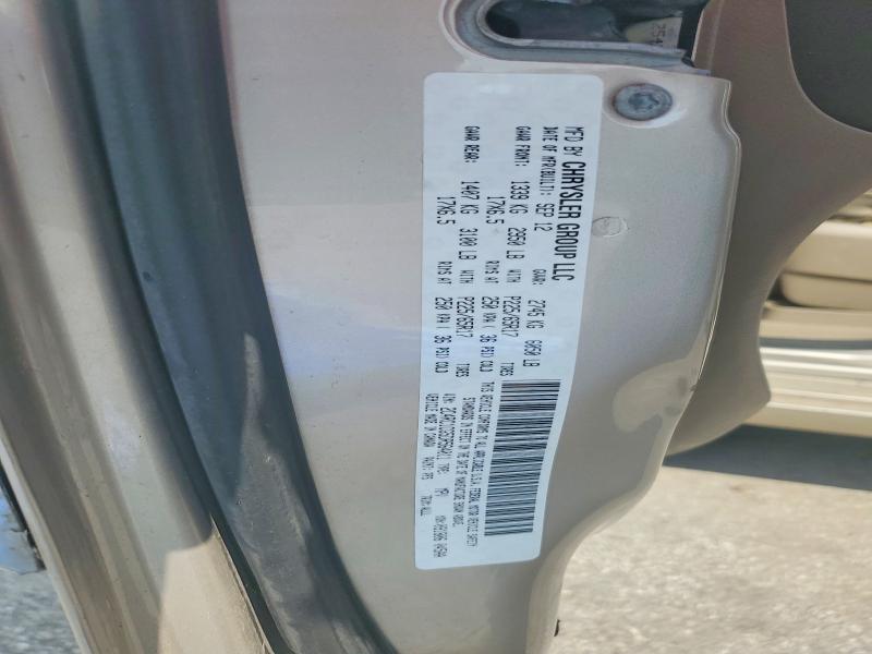 Продаж на аукціоні авто 2013 Chrysler Town & Country, vin: 2C4RC1CG5DR564011, номер лоту: 59401626