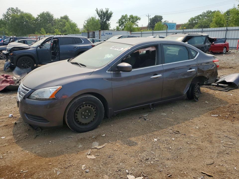60591516 :رقم المزاد ، 3N1AB7AP4FY303660 vin ، 2015 Nissan Sentra مزاد بيع