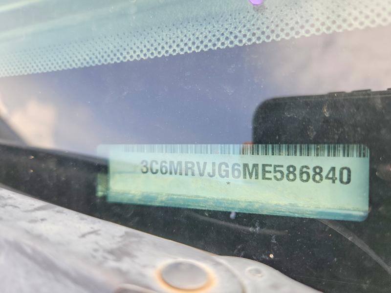 Продаж на аукціоні авто 2021 Ram Promaster 3500, vin: 3C6MRVJG6ME586840, номер лоту: 60585626