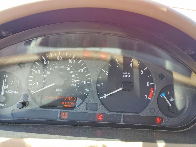 59800016 :رقم المزاد ، 4USCH7331WLE09181 vin ، 1998 Bmw Z3 مزاد بيع