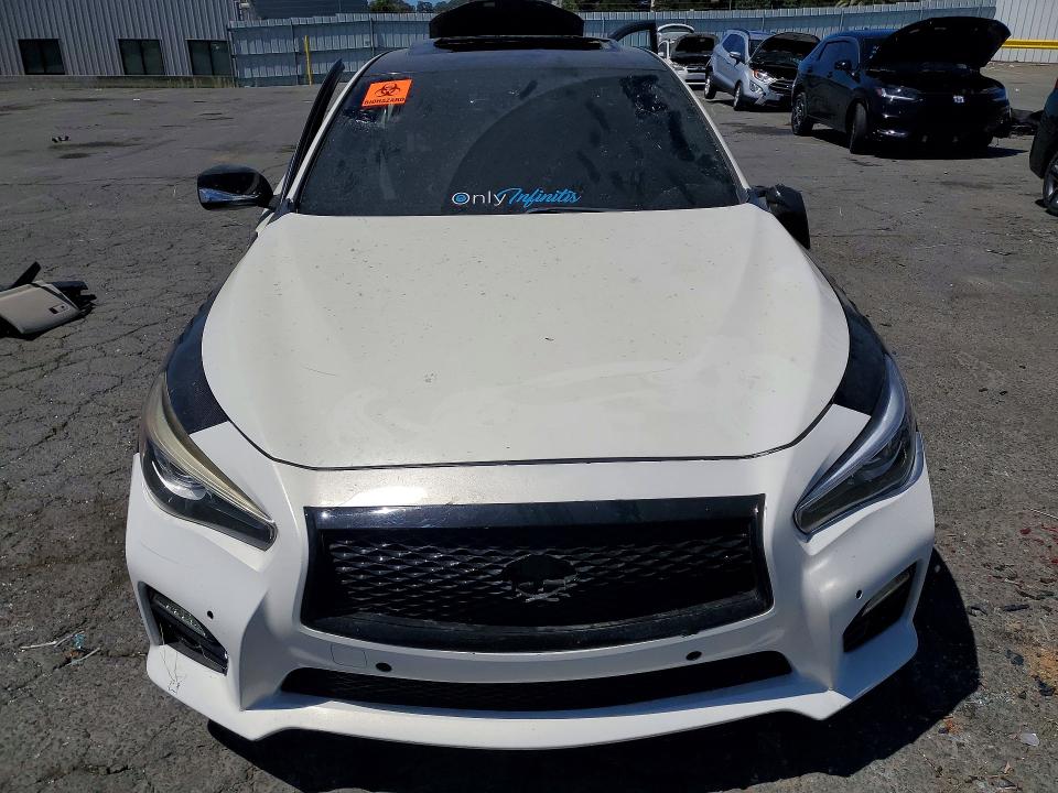 2015 Infiniti Q50 მანქანა იყიდება აუქციონზე, vin: JN1BV7AP8FM343254, აუქციონის ნომერი: 61538076