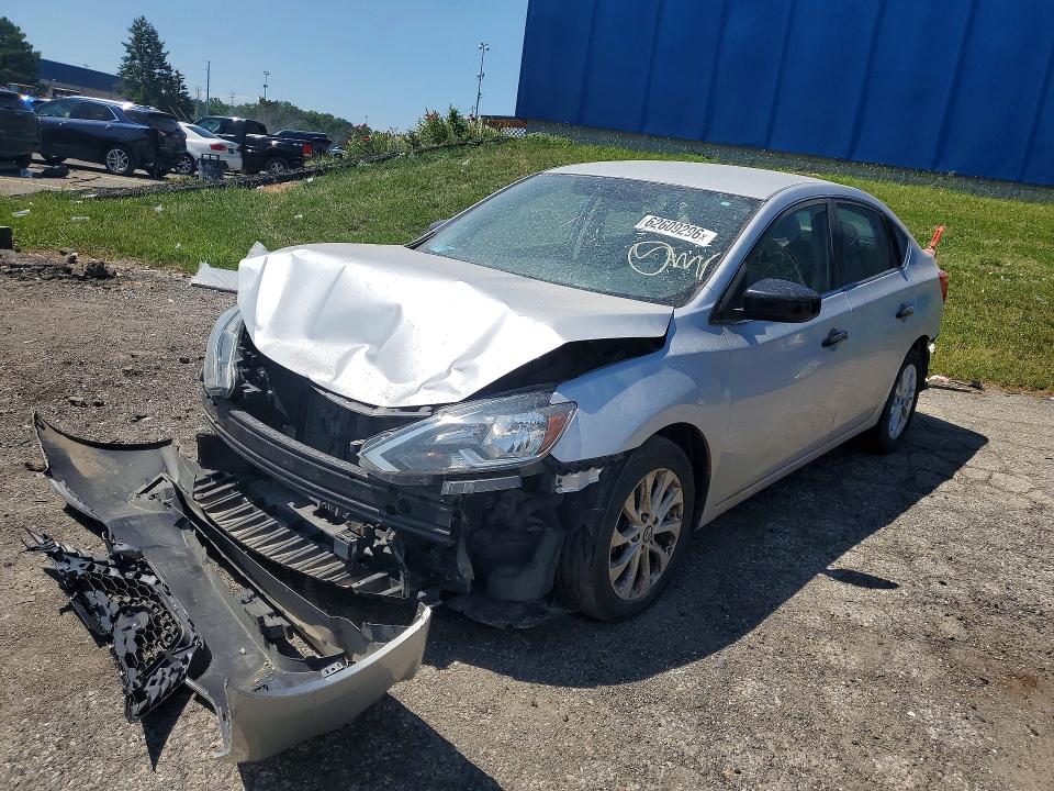 2019 Nissan Sentra მანქანა იყიდება აუქციონზე, vin: 3N1AB7AP8KY453684, აუქციონის ნომერი: 62609296
