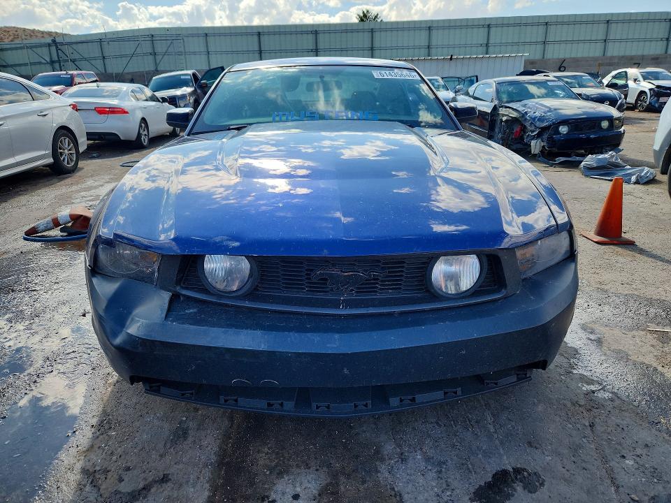 61435646 :رقم المزاد ، 1ZVBP8CH7A5117516 vin ، 2010 Ford Mustang مزاد بيع