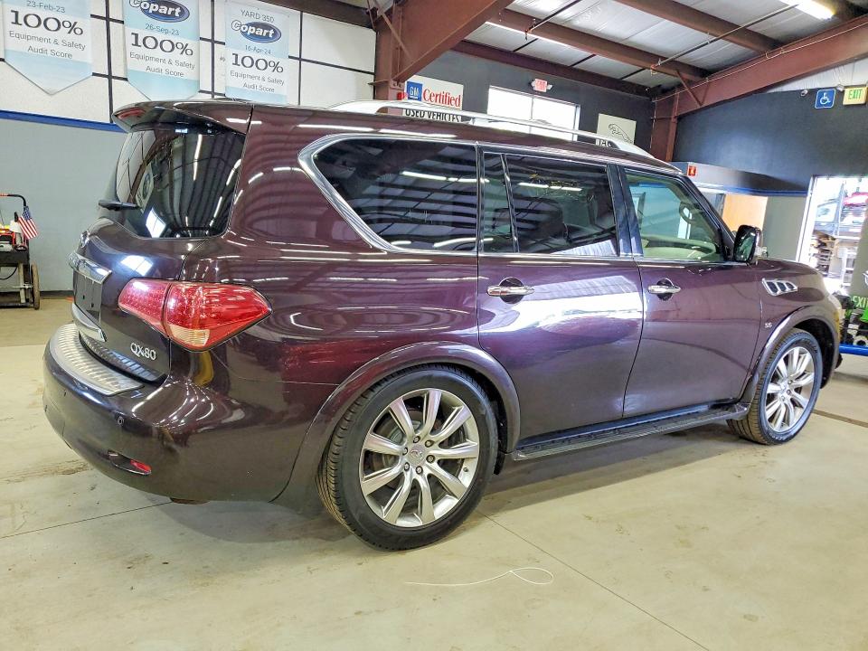Aukcja sprzedaży 2014 Infiniti Qx80, vin: JN8AZ2NE1E9067613, numer aukcji: 60610986