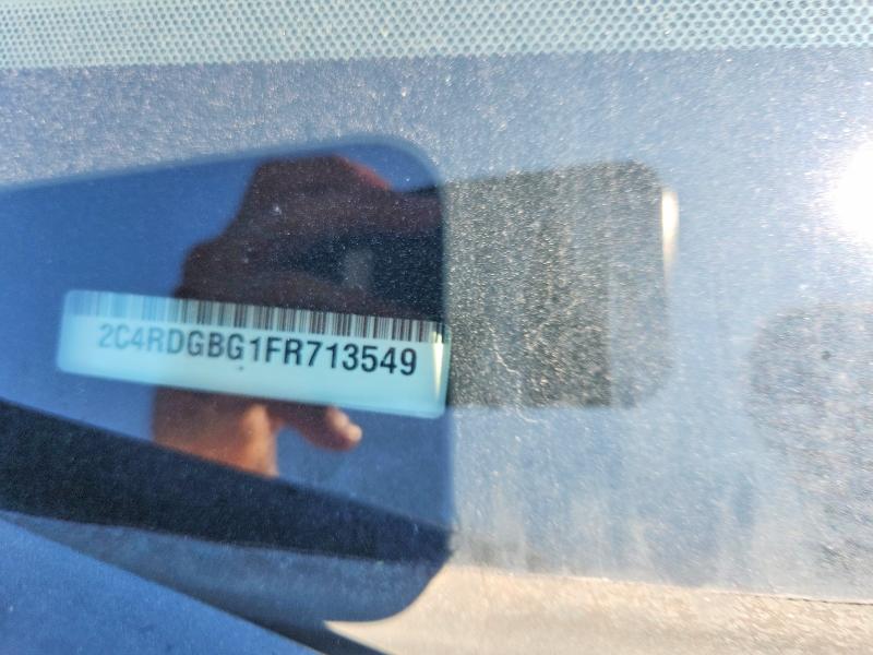 58714826 :رقم المزاد ، 2C4RDGBG1FR713549 vin ، 2015 Dodge Grand Caravan مزاد بيع