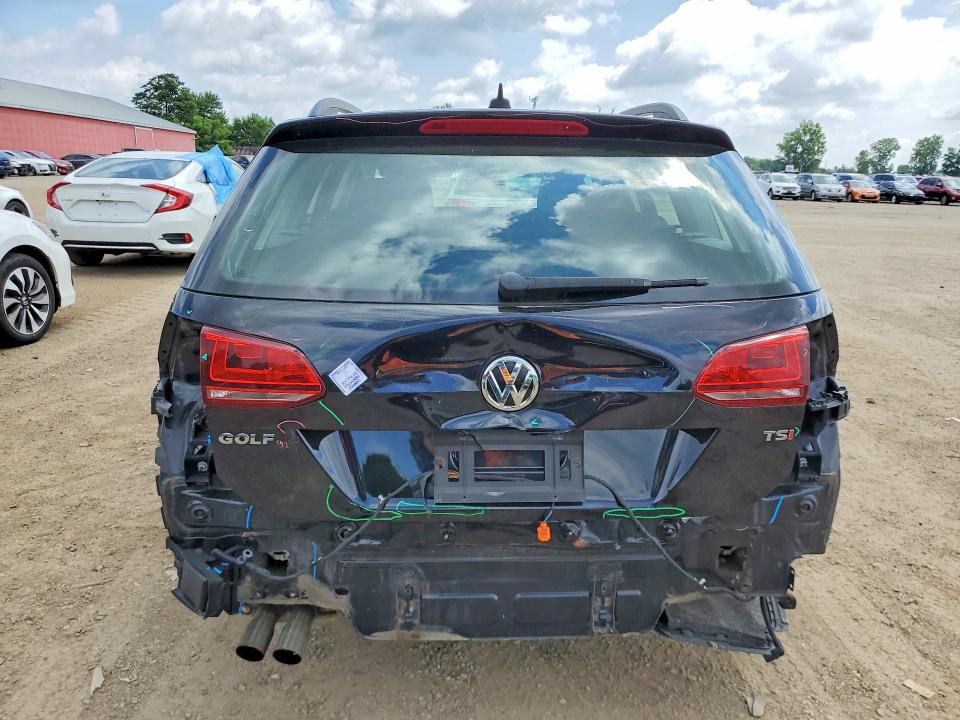 2017 Volkswagen Golf Sportwagen მანქანა იყიდება აუქციონზე, vin: 3VWC17AU1HM507225, აუქციონის ნომერი: 59630916