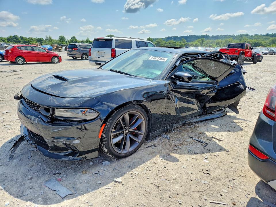 61387356 :رقم المزاد ، 2C3CDXGJ0KH668117 vin ، 2019 Dodge Charger مزاد بيع