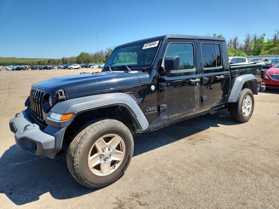 60196946 :رقم المزاد ، 1C6JJTAG7LL108317 vin ، 2020 Jeep Gladiator مزاد بيع