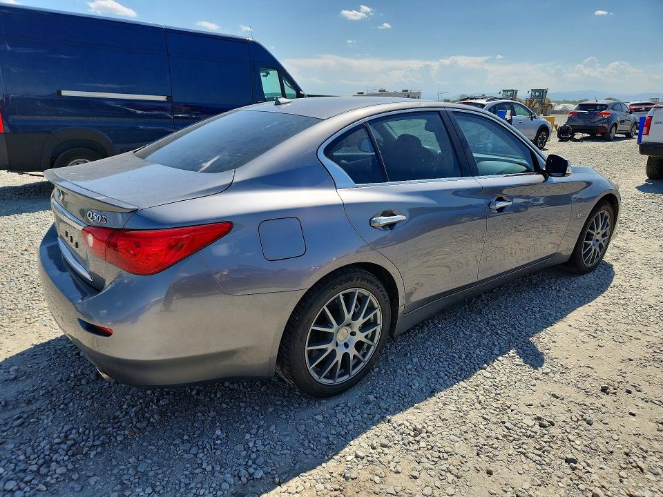 61473436 :رقم المزاد ، JN1BV7AR5FM406862 vin ، 2015 Infiniti Q50 مزاد بيع