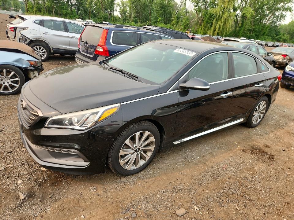 2015 Hyundai Sonata მანქანა იყიდება აუქციონზე, vin: 5NPE34AF0FH047354, აუქციონის ნომერი: 61245326