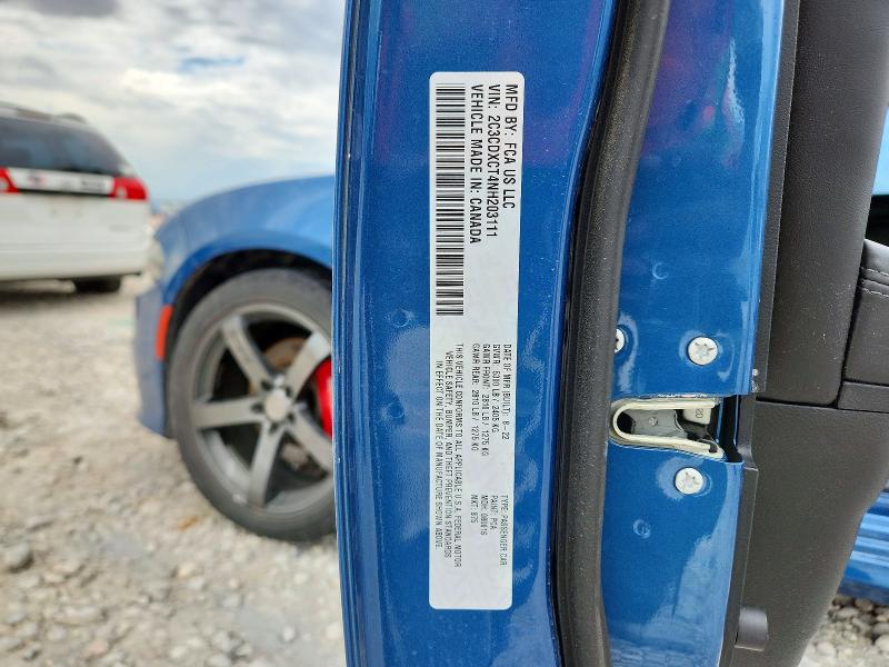 Продажа на аукционе авто 2022 Dodge Charger, vin: 2C3CDXCT4NH203111, номер лота: 60856916