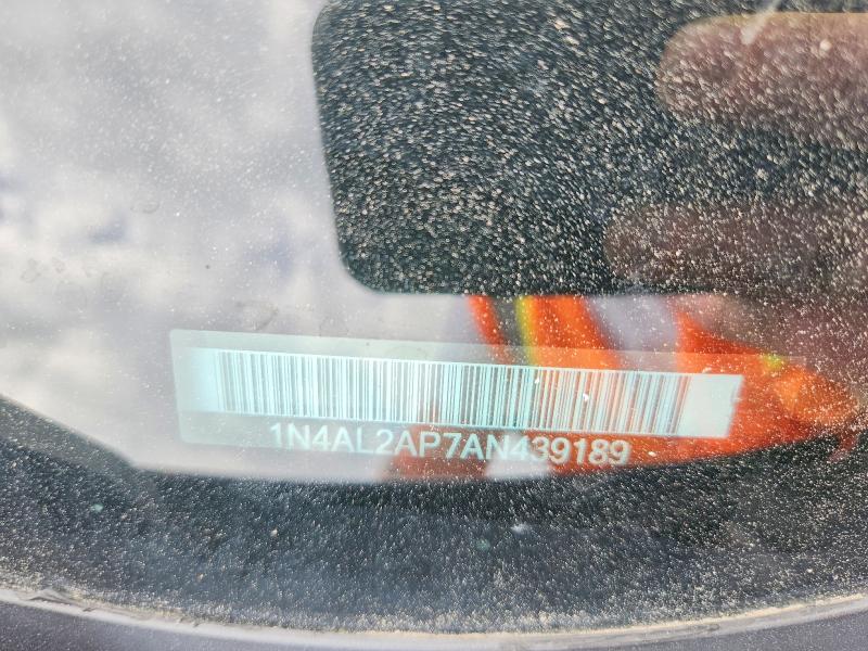 Aukcja sprzedaży 2010 Nissan Altima, vin: 1N4AL2AP7AN439189, numer aukcji: 59692446