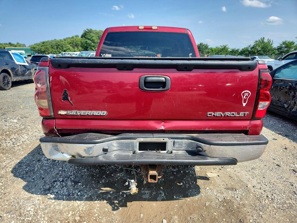 62018036 :رقم المزاد ، 2GCEK13T351243065 vin ، 2005 Chevrolet Silverado مزاد بيع