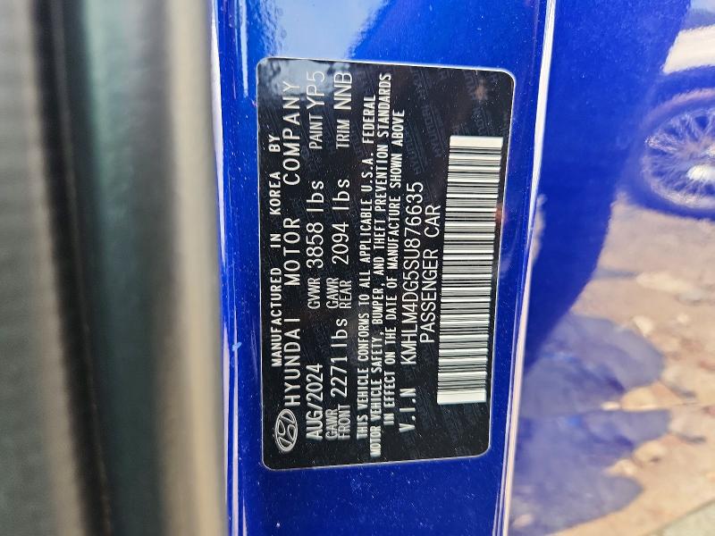 Продажа на аукционе авто 2025 Hyundai Elantra, vin: KMHLM4DG5SU876635, номер лота: 61490786