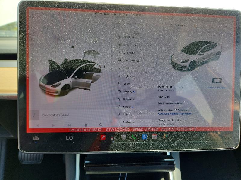 2018 Tesla Model 3 მანქანა იყიდება აუქციონზე, vin: 5YJ3E1EA1JF162101, აუქციონის ნომერი: 60524326