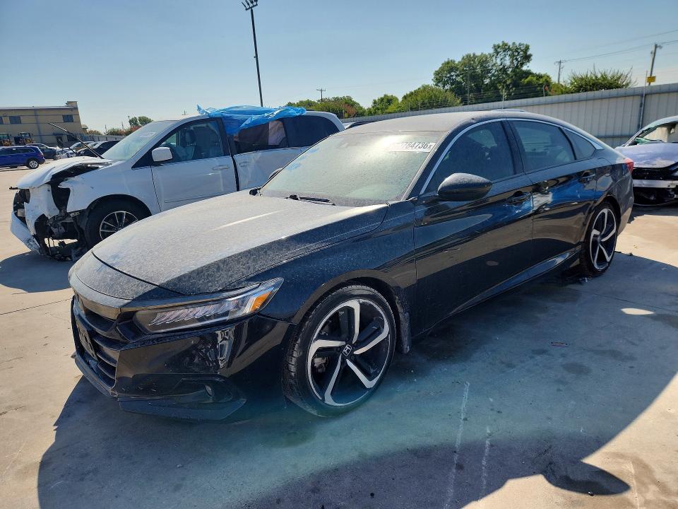 Auction sale of the 2021 Honda Accord, vin: 1HGCV1F34MA002471, lot number: 59784736