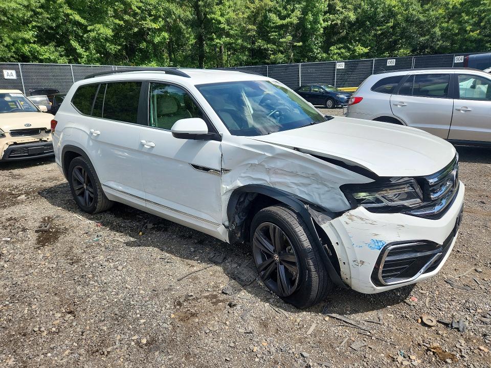 62197756 :رقم المزاد ، 1V2NR2CA8MC583786 vin ، 2021 Volkswagen Atlas مزاد بيع