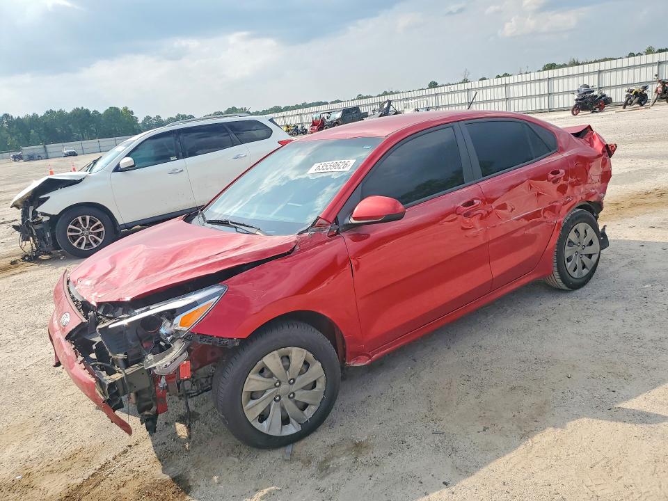 2020 Kia Rio მანქანა იყიდება აუქციონზე, vin: 3KPA24ADXLE346057, აუქციონის ნომერი: 63559626