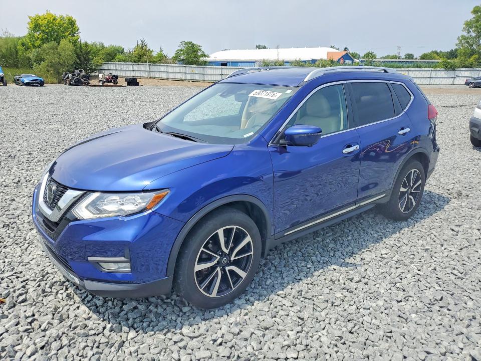 59071976 :رقم المزاد ، 5N1AT2MV2LC803257 vin ، 2020 Nissan Rogue مزاد بيع