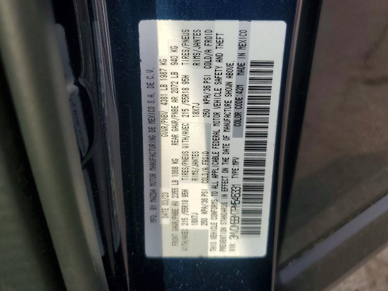 Auction sale of the 2023 Mazda Cx-30, vin: 3MVDMBBM7PM545331, lot number: 59743886