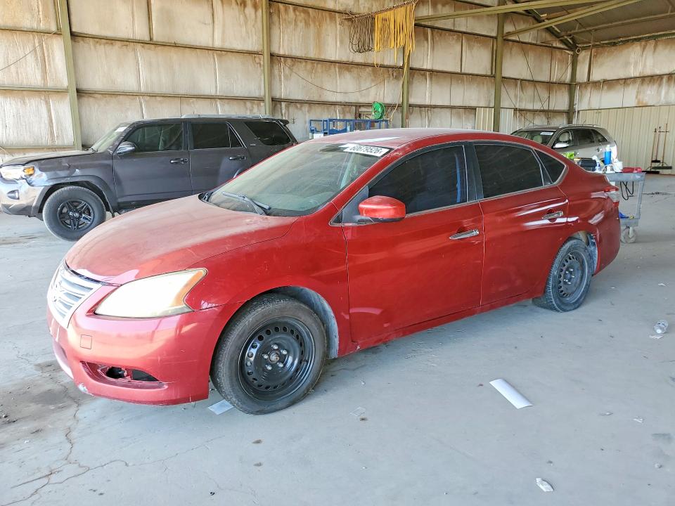 2014 Nissan Sentra მანქანა იყიდება აუქციონზე, vin: 3N1AB7AP4EL630636, აუქციონის ნომერი: 60679526