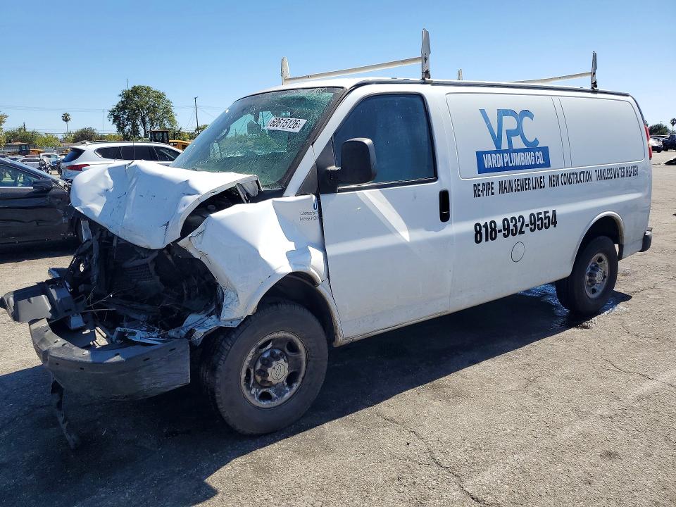 Aukcja sprzedaży 2015 Chevrolet Express G2500, vin: 1GCWGFCFXF1263334, numer aukcji: 60615126