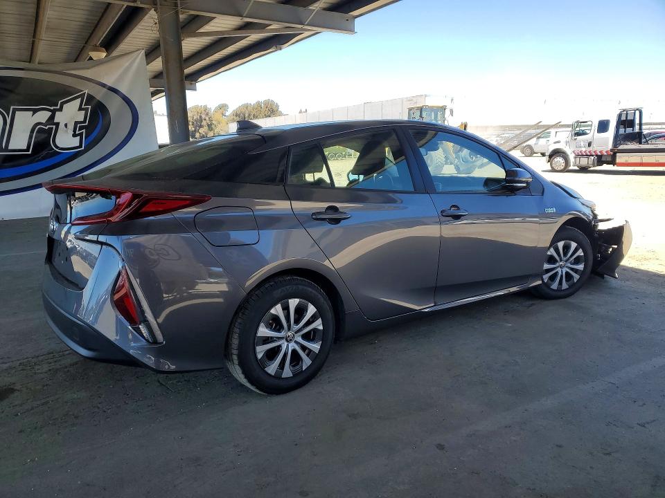 59847816 :رقم المزاد ، JTDKAMFP1N3219427 vin ، 2022 Toyota Prius Prime مزاد بيع