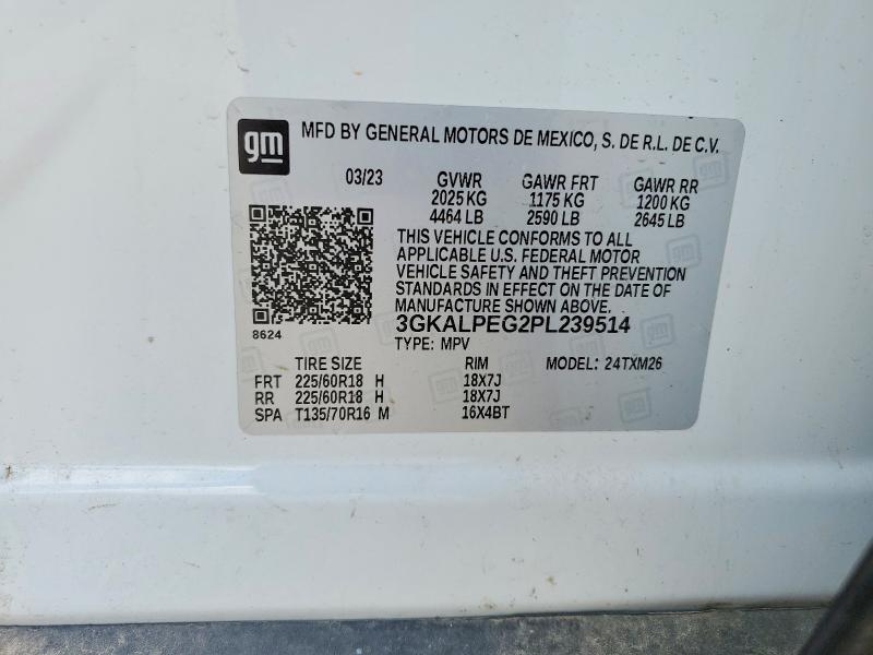 Продаж на аукціоні авто 2023 Gmc Terrain, vin: 3GKALPEG2PL239514, номер лоту: 59382036