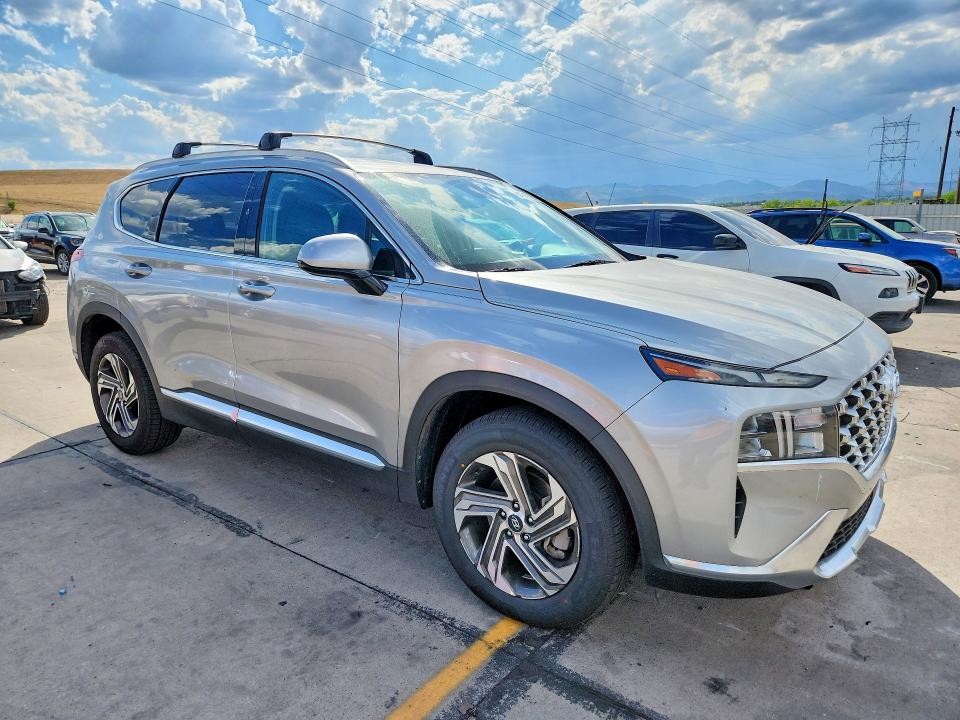 2022 Hyundai Santa Fe მანქანა იყიდება აუქციონზე, vin: 5NMS24AJ3NH449696, აუქციონის ნომერი: 61619186