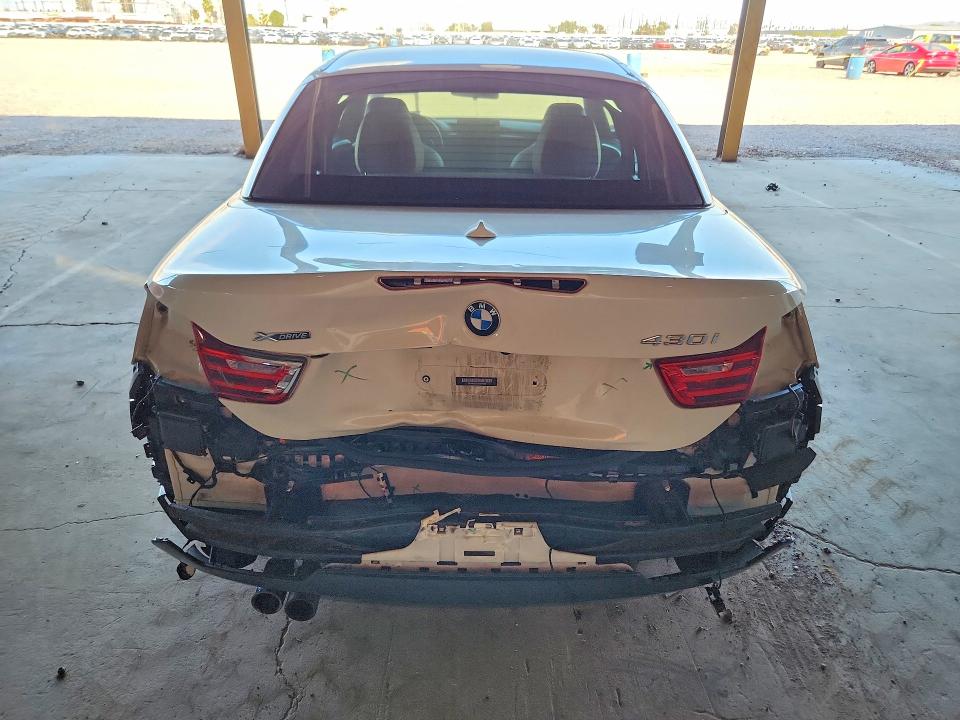 2017 Bmw 430xi მანქანა იყიდება აუქციონზე, vin: WBA4U9C53H5D44566, აუქციონის ნომერი: 62325256