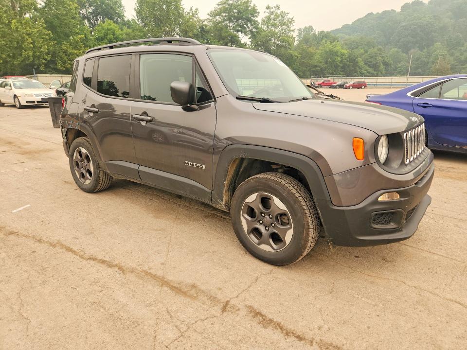 Продажа на аукционе авто 2017 Jeep Renegade, vin: ZACCJBAB6HPG55839, номер лота: 61472906