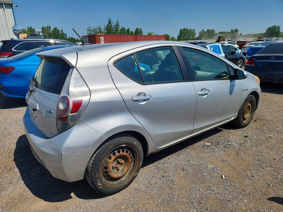 2012 Toyota Prius C მანქანა იყიდება აუქციონზე, vin: JTDKDTB30C1502737, აუქციონის ნომერი: 60753366