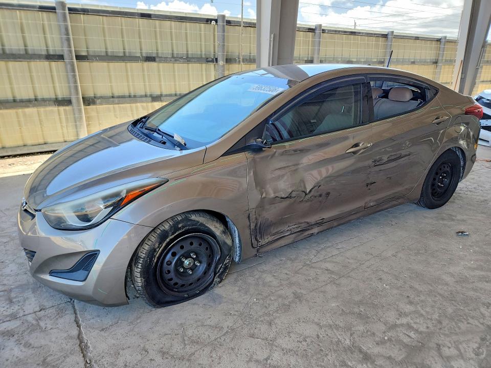 Auction sale of the 2016 Hyundai Elantra, vin: 5NPDH4AE3GH743549, lot number: 59632506