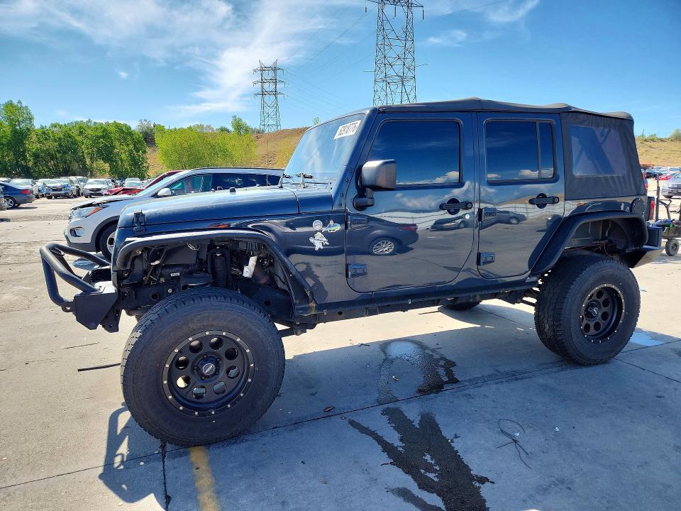2017 Jeep Wrangler Unlimited მანქანა იყიდება აუქციონზე, vin: 1C4BJWDG0HL539311, აუქციონის ნომერი: 62918776