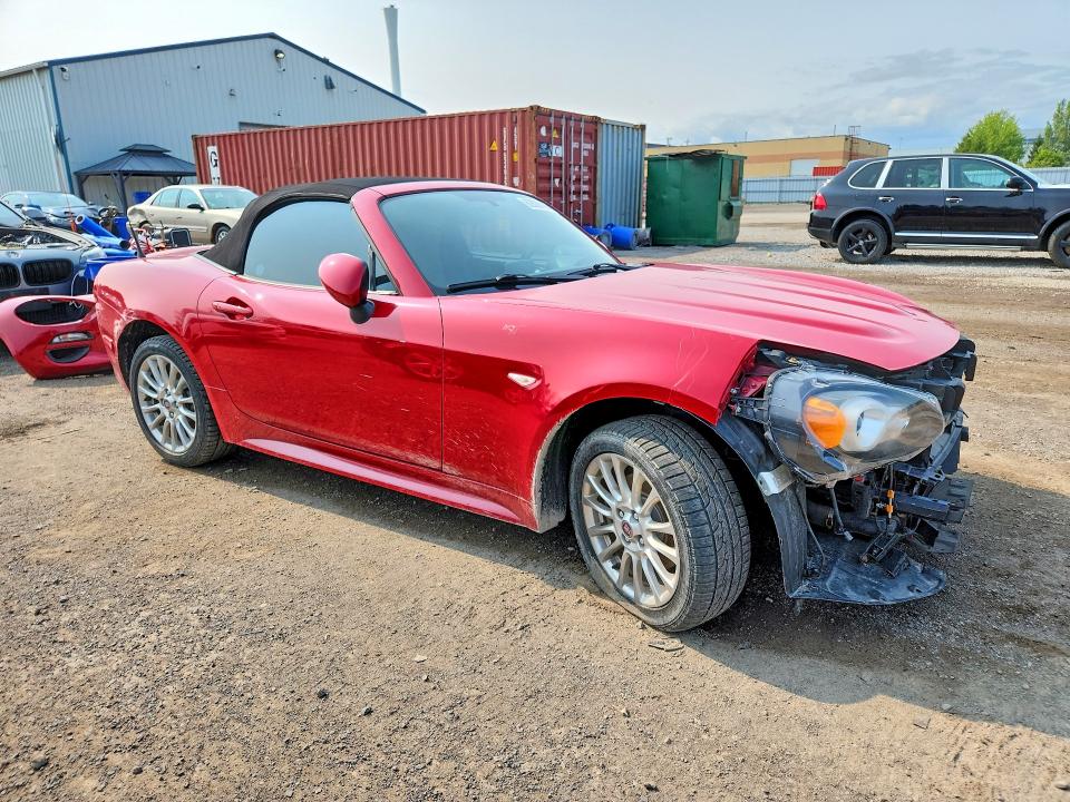Aukcja sprzedaży 2017 Fiat 124 Spider, vin: JC1NFAEK0H0104873, numer aukcji: 62808426