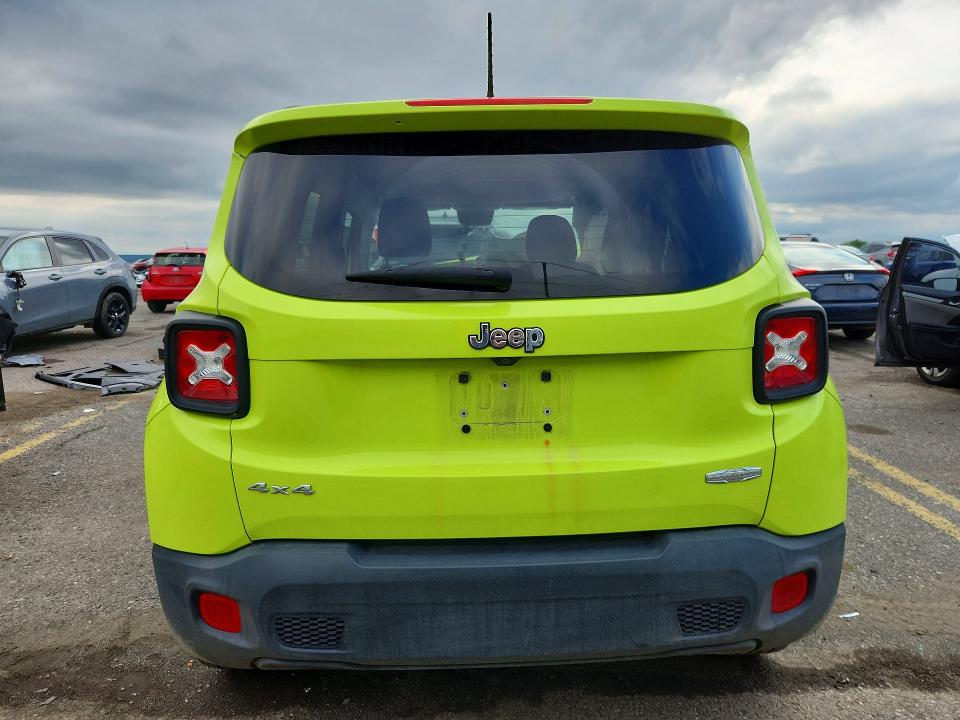 Aukcja sprzedaży 2017 Jeep Renegade, vin: ZACCJBBB5HPF58307, numer aukcji: 60157376