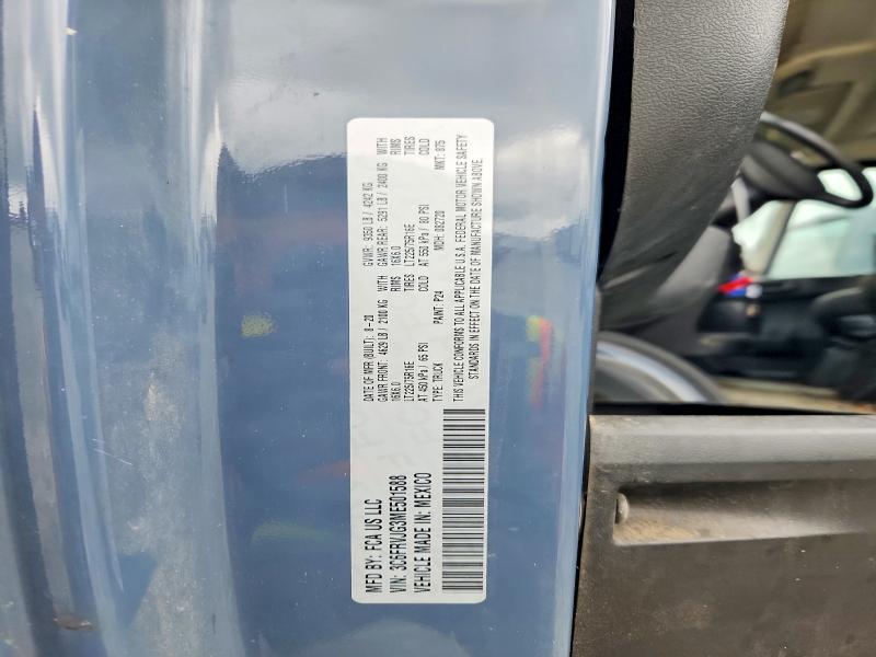 2021 Ram Promaster 3500 მანქანა იყიდება აუქციონზე, vin: 3C6FRVJG3ME501588, აუქციონის ნომერი: 59697506