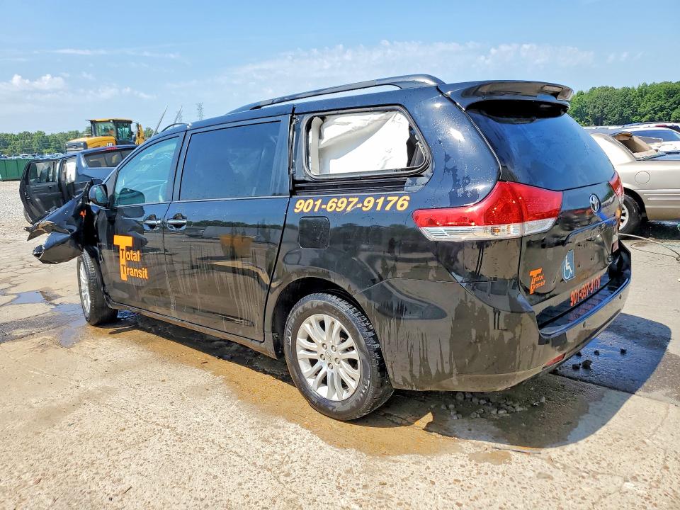 60418206 :رقم المزاد ، 5TDYK3DC1ES462476 vin ، 2014 Toyota Sienna مزاد بيع