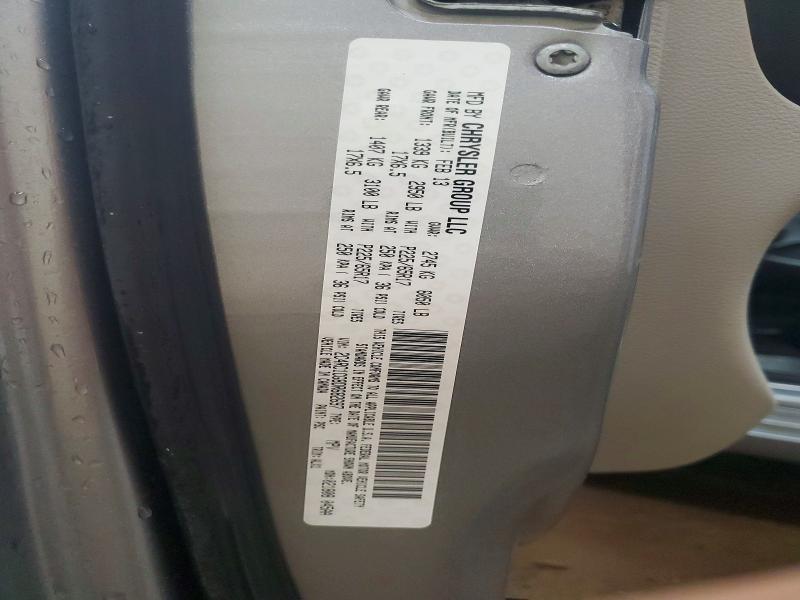 Продажа на аукционе авто 2013 Chrysler Town & Country, vin: 2C4RC1CG8DR682697, номер лота: 62809066