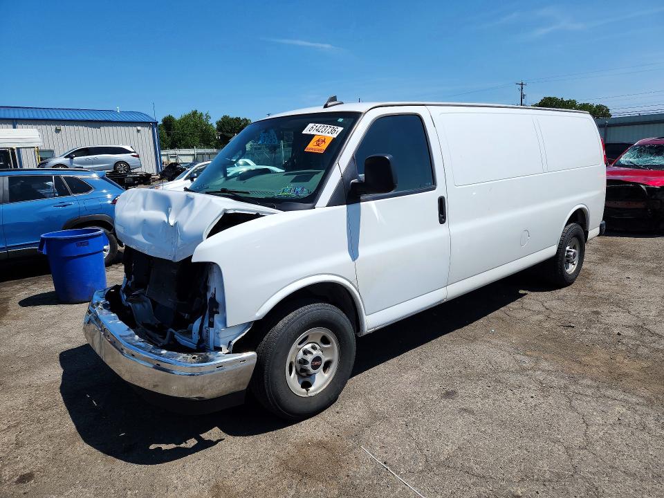 61423736 :رقم المزاد ، 1GTW7BFP5P1160594 vin ، 2023 Gmc Savana مزاد بيع