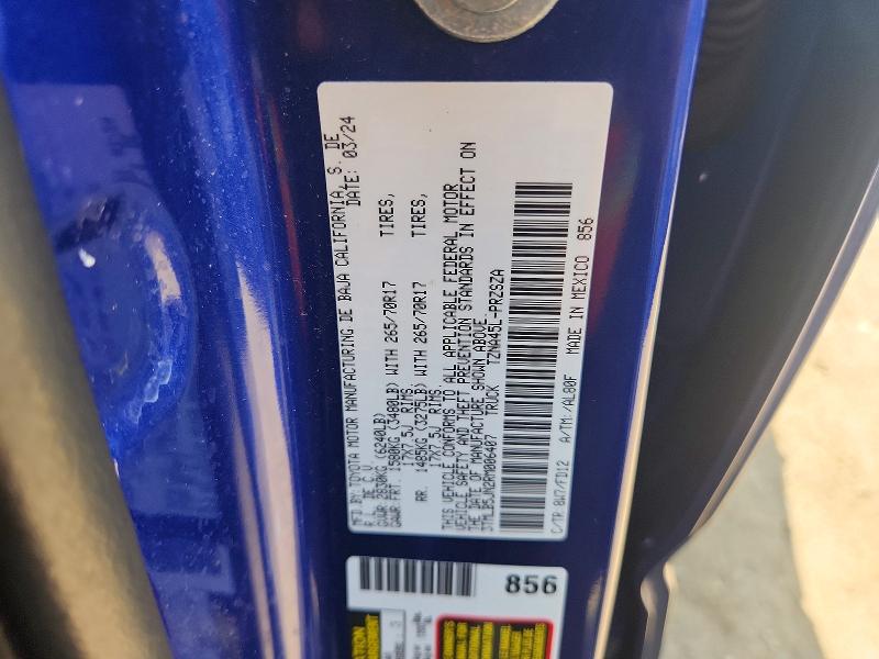 2024 Toyota Tacoma მანქანა იყიდება აუქციონზე, vin: 3TMLB5JN2RM006407, აუქციონის ნომერი: 59362546