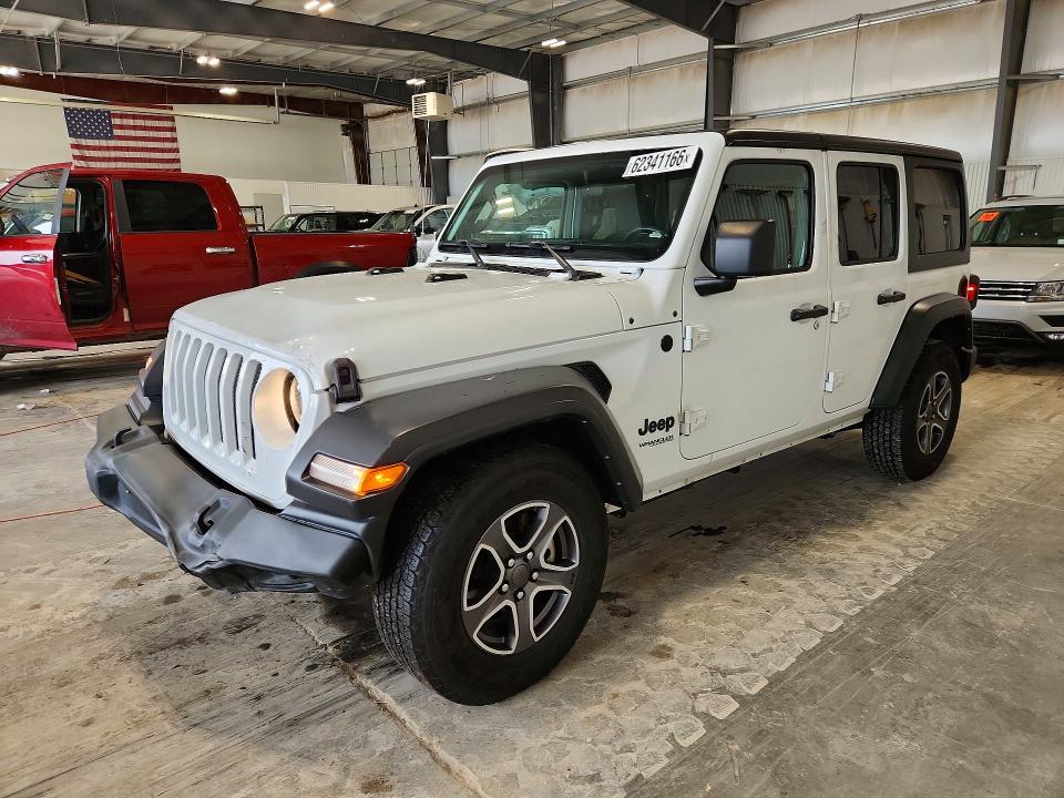 2022 Jeep Wrangler Unlimited მანქანა იყიდება აუქციონზე, vin: 1C4HJXDG2NW133962, აუქციონის ნომერი: 62341166